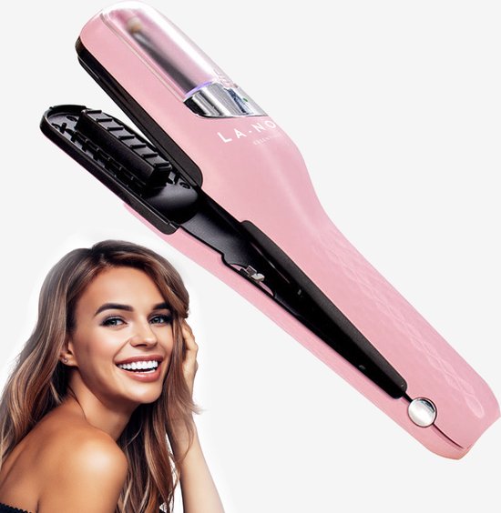 Foto: La nou split remover 4 split ender incl accessoires voor gespleten haarpunten split end trimmer split remover roze