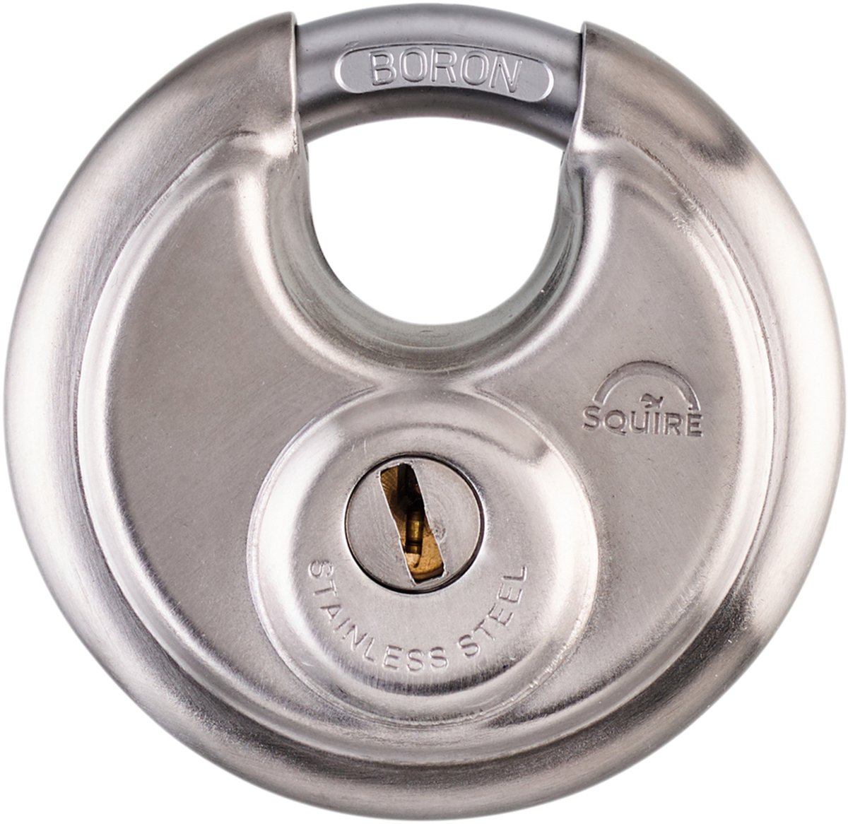 Squire DCL1 KA - Discusslot - Hangslot - Robuust slot - Roestvrij staal - 70 mm - Gelijksluitend