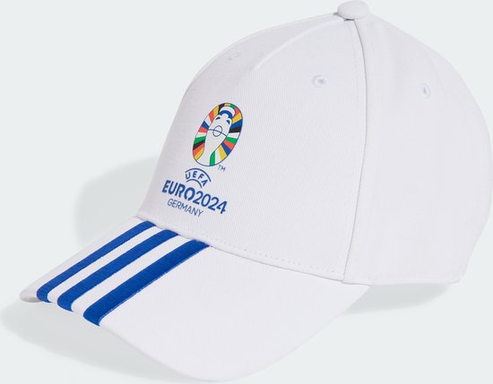 Casquette avec emblème officiel de l'UEFA EURO24™ adidas Performance - Unisexe - Wit- Adultes (S/ M)