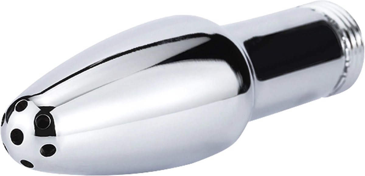 Goedkoopste Fixxx - Anaal Douche Opzetstuk Buttplug - Zilver