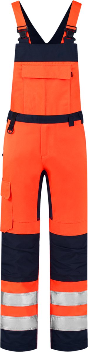 Tricorp 753005 Amerikaanse Overall High Vis Bicolor - Fluo Oranje/Inkt - 62