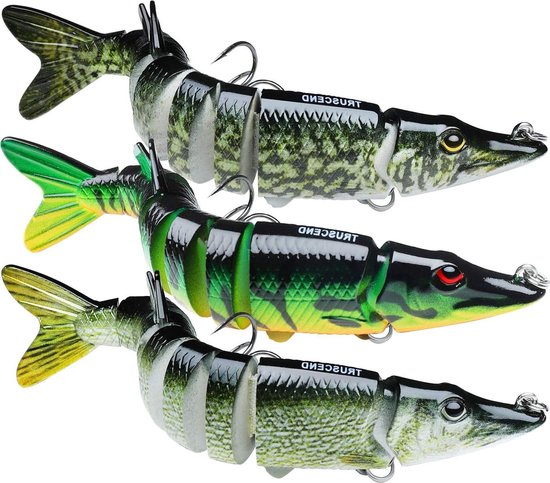 DONQL 8 Stuks Vissen Lokken Set Minnow Baits Kit Wobbler Crankbaits Met Haken Hard Popper Lokt Voor Zoutwater Zoetwater Forel Bass Zalm Vissen( 4,5 cm/4 g
