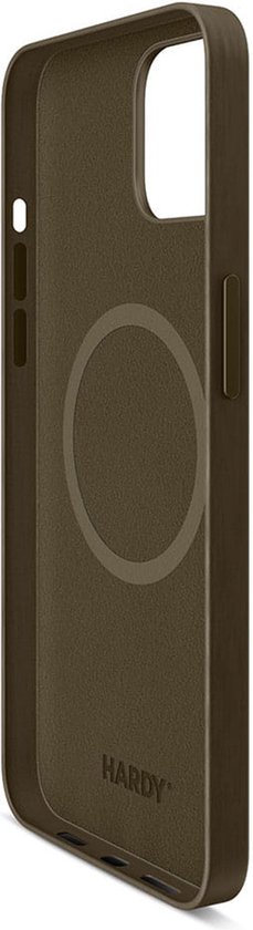 Coque de téléphone 3mk HARDY MagFabric marron pour Apple iPhone 15 Plus