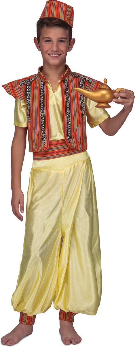 Aladdin Kostuum Goud Kind - 5-6 jaar