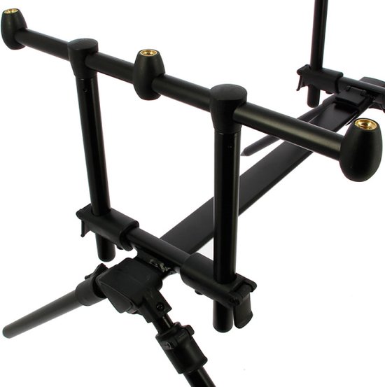 Foto: Ngt quickfish 3 rod pod inclusief draagtas rodpod