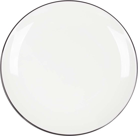 Gimex Linea Line Servies - Zwart - 12-Delig van GIM — afbeelding 2