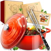 Braadpan Le Creuset Signature Ovaal Kersenrood 33 cm