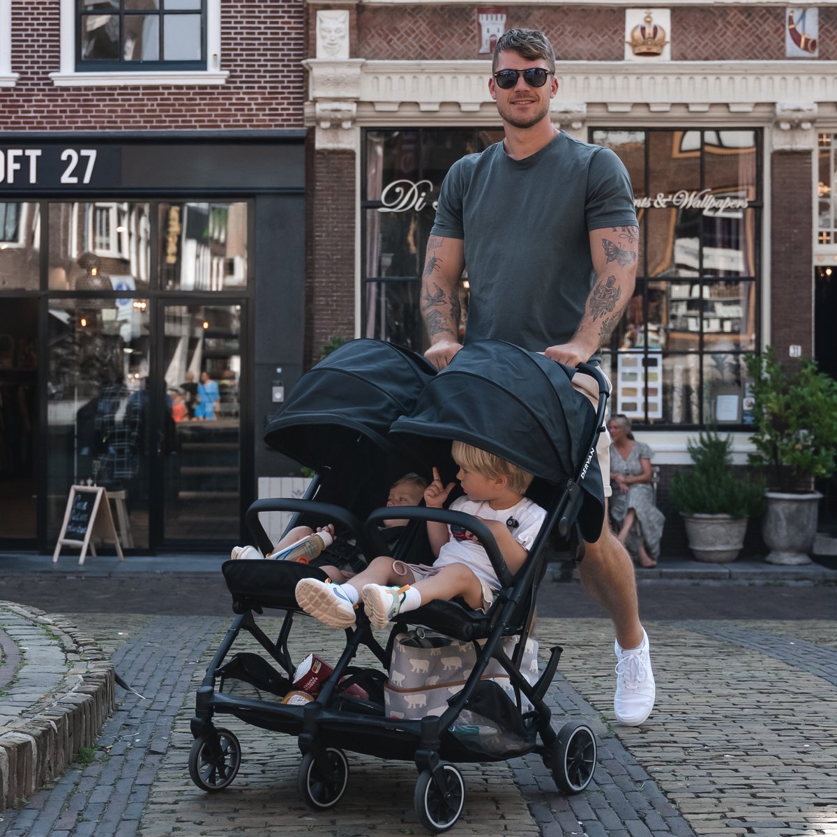 Deryan Rolo X2 Duo Buggy - 2-persoons compact plooimodel thumbnail 4