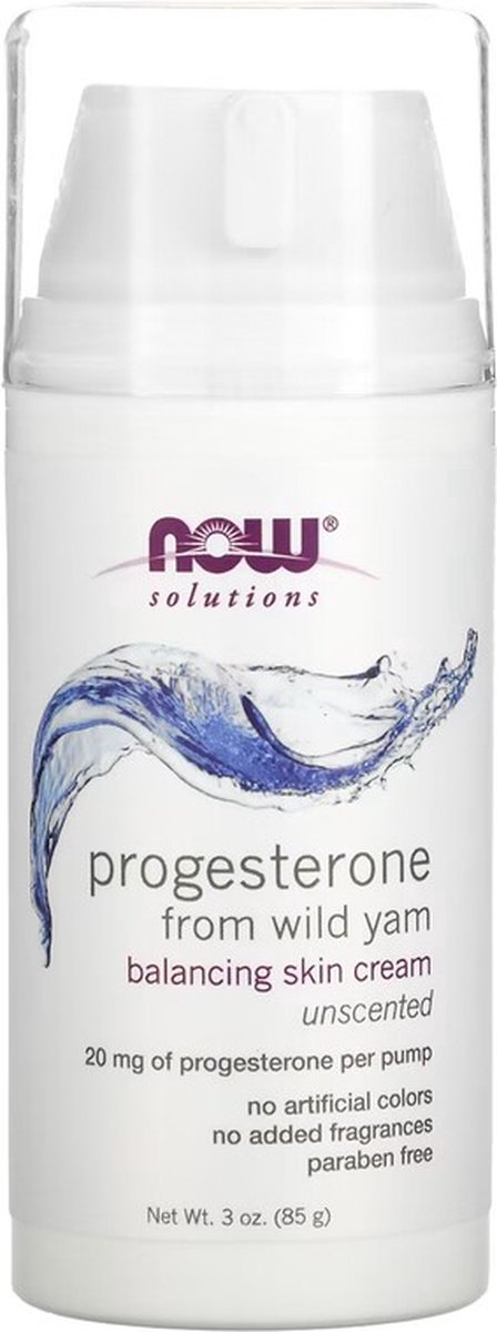 NOW Foods - Progesterone from Wild Yam Balancing Skin Cream (85 gr.)