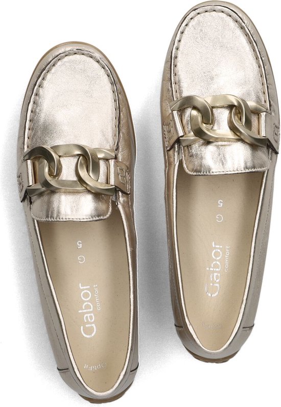 Gabor 444.1 Loafers - Instappers - Dames - Goud - Maat 37,5