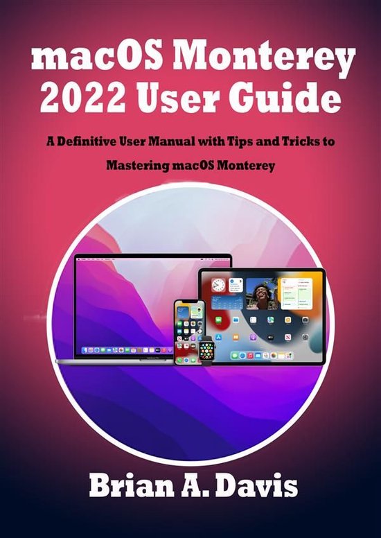 macOS Monterey 2022 User Guide - cover