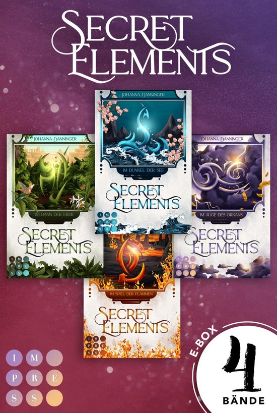 Secret Elements - Secret Elements: 4 Bände in einem Bundle! - cover