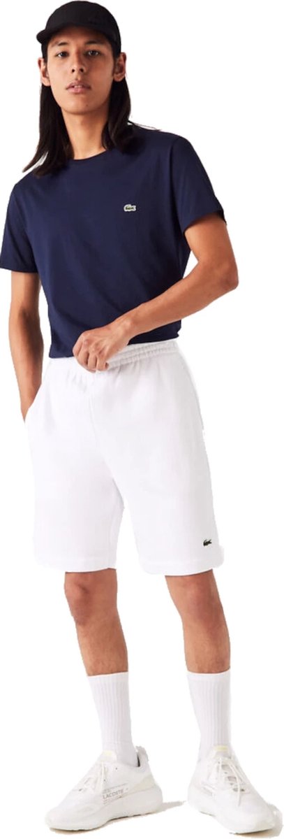 Lacoste Short Heren Wit