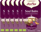 Yogi Tea Soul Balm - Pack économique : 6 packs de 17 sachets de thé