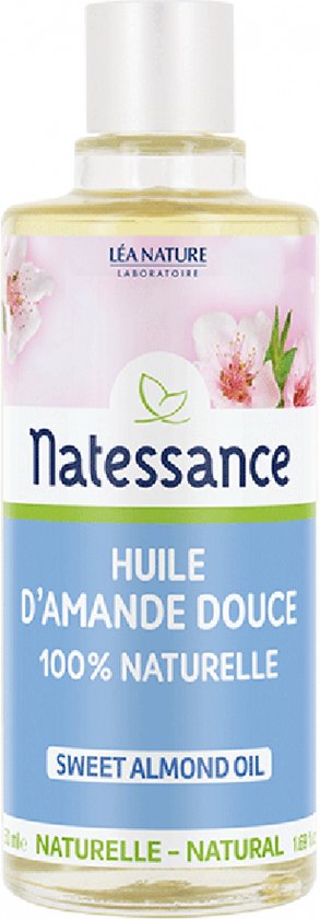 Natuurlijke Zoete Amandelolie 50 ml van Natessance