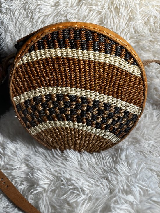 Sac à bandoulière kiondo fait main africain Mkafrofashion