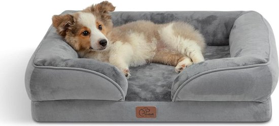 CWAWZ Kingsize Hondenmand Met Traagschuim, Waterafstotend Hondenbed