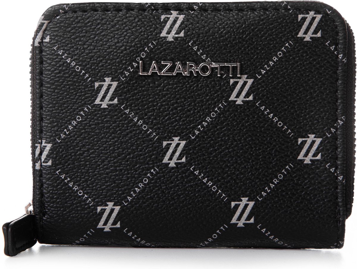 Lazarotti Palermo Portemonnee 11 cm - Dames - Horizontaal - black
