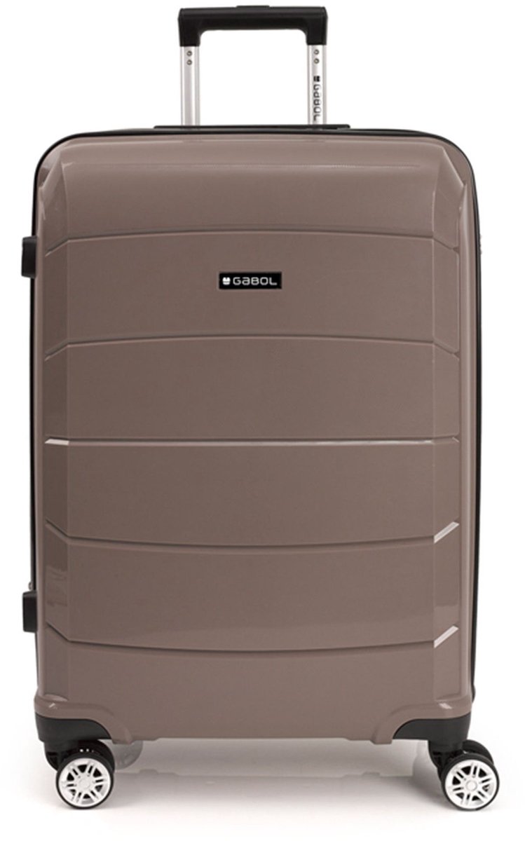Gabol Reiskoffer Medium Midori - Stone Grijs