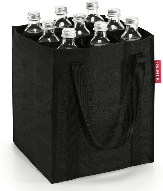 reisenthel bottlebag - 9 vakken, eenvoudig recyclen van flessen, draagriemen, Gemengde stippen rood, Eén maat, Casual reisenthel bottlebag - 9 vakken, eenvoudig recyclen van flessen, draagriemen, Gemengde stippen rood, Eén maat, Casual