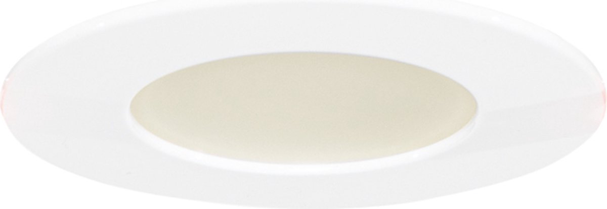 QAZQA Professional blanca - Moderne Dimbare LED Inbouwspot met Dimmer - 1 lichts - Ø 9 cm - Wit - Woonkamer | Slaapkamer | Keuken
