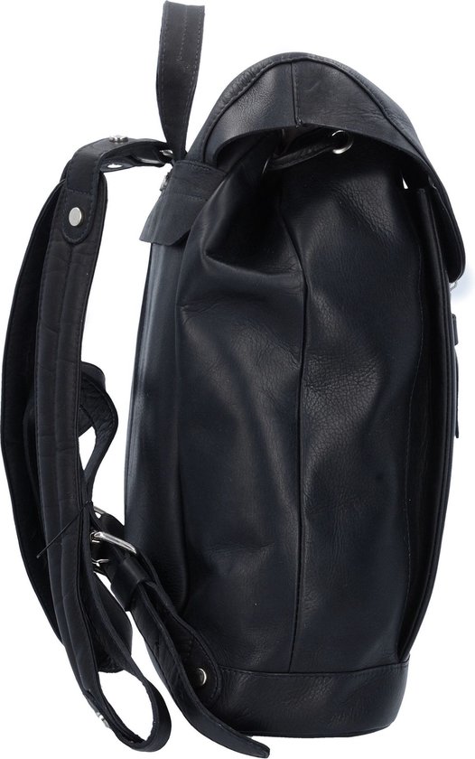 HAROLD'S Cuir Sac à dos de loisirs Sac à dos Campo Backpack Black Noir