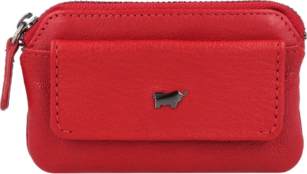 Braun Büffel Anna Sleuteletui Leer 11 cm - rot