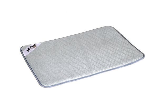 Dogs&Co® Icesilk koelmat voor honden Maat M 50x70 cm - Premium ademende koelmat voor honden - Verkoelende deken/mat voor huisdieren - Koeldeken - Cooling pad voor honden en/of katten - Wasbare ijsmat