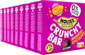 Holie's Crunchy Bar Amandel Speculaas 3x2 repen - reep - suikervrij - gezond - vegan - 9 pack