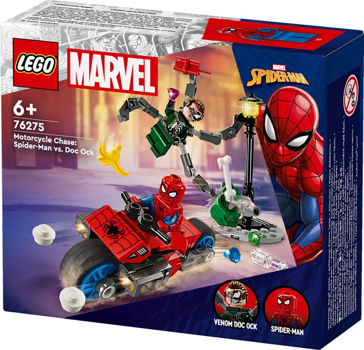 LEGO Marvel Motorachtervolging: Spider-Man vs. Doc Ock - 76275 — afbeelding 12
