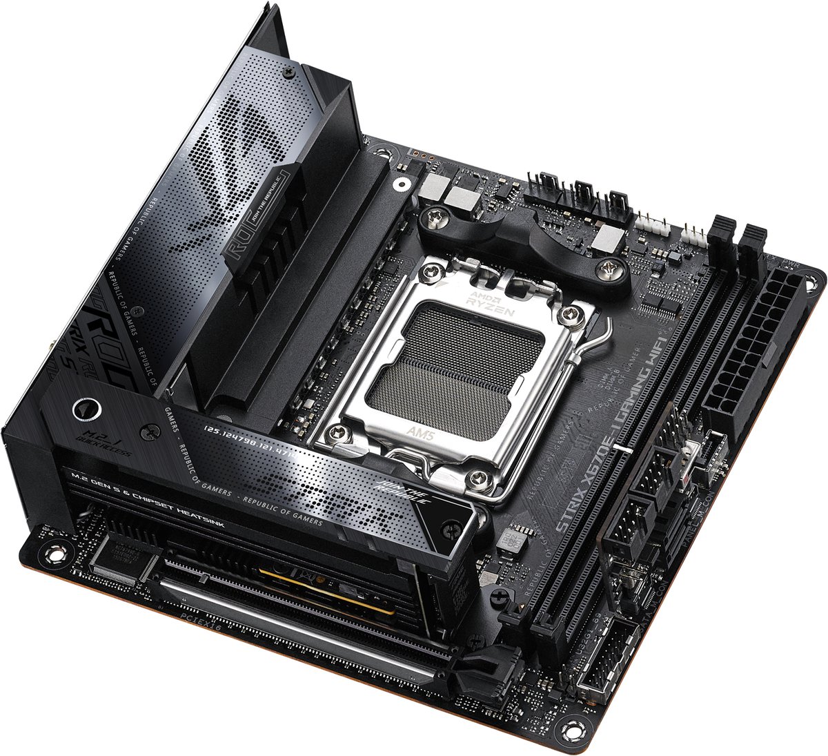 Asus Rog Strix X670E-I Gaming Wifi - Moederbord - Mini-Itx - Socket Am5 - Amd - afbeelding 7