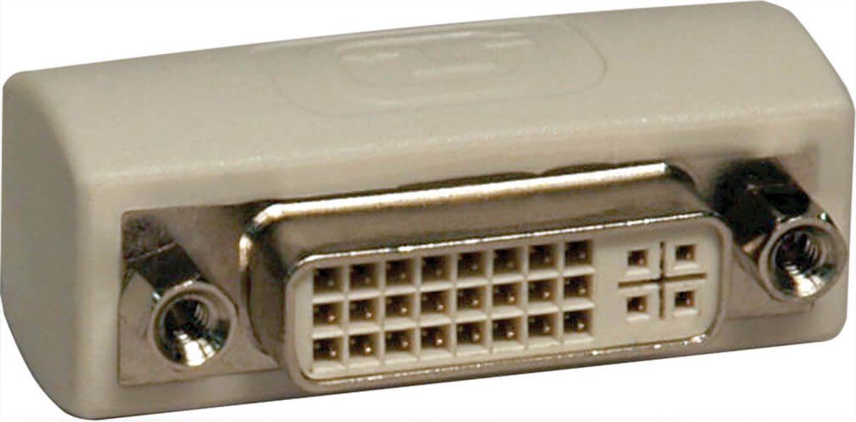 Tripp Lite P162-000 tussenstuk voor kabels DVI-I Beige