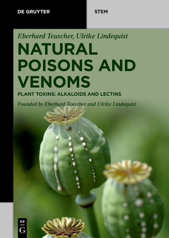 De Gruyter STEM- Natural Poisons and Venoms - cover