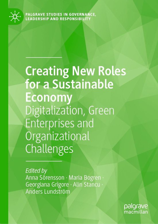 Business and Management (R0) - Creating New Roles for a Sust ... - cover
