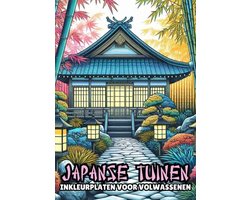 Inkleurplaten voor Volwassenen - Japanse Tuinen