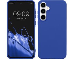 kwmobile telefoonhoesje geschikt voor Samsung Galaxy A55 5G - Hoesje voor smartphone - Back cover in Baltisch blauw