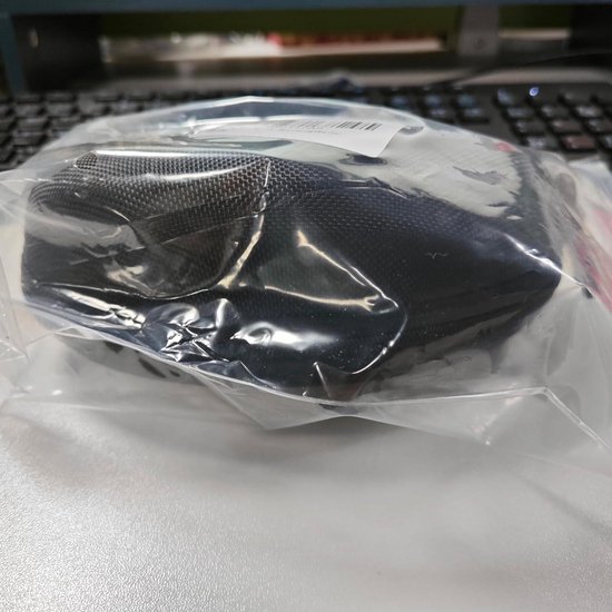 Vergrootglasbril, 300% vergrotingsbril, leesvergrootbril, anti-blauw licht, loepbril voor brildragers, draagbare leeslens, brilvergrootglas, voor naaien, voor naaien, reparaties, helder (Lens), zwart