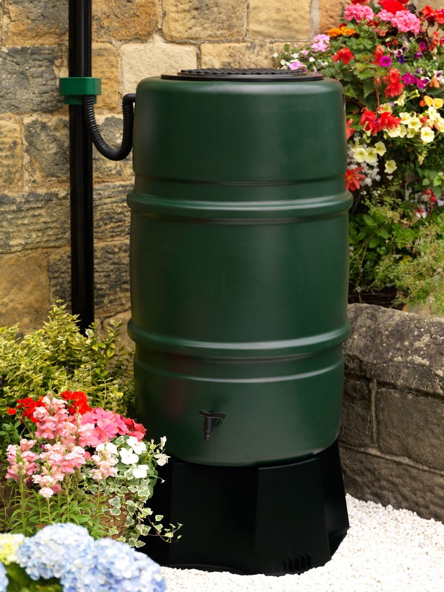 Harcostar Récupérateur d’eau de pluie - 168 l - Vert