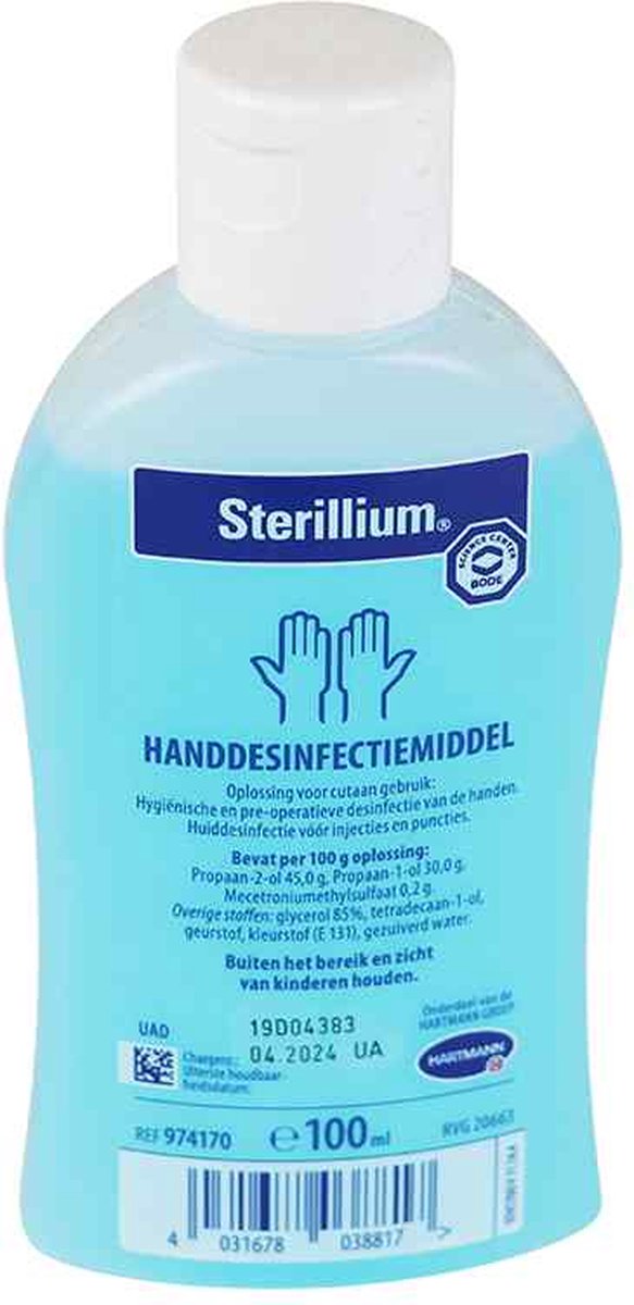 Voordeelverpakking van 2 x Sterillium handdesinfectant 100ml