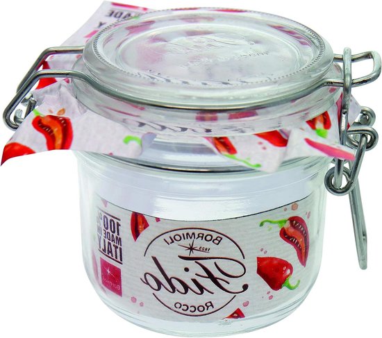 Weck Bormioli Rocco Draadbeugelglazen Fido 125 Ml  6 Stuks, Glazen Incl Elastiek Inmaakpotten Dessertglazen Jampot 58297 2928212311