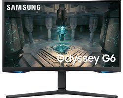 Samsung Odyssey G6 LS27BG650EUXEN - QHD Smart Gaming Monitor - Tizen - Wi-Fi - 240hz - 27 inch