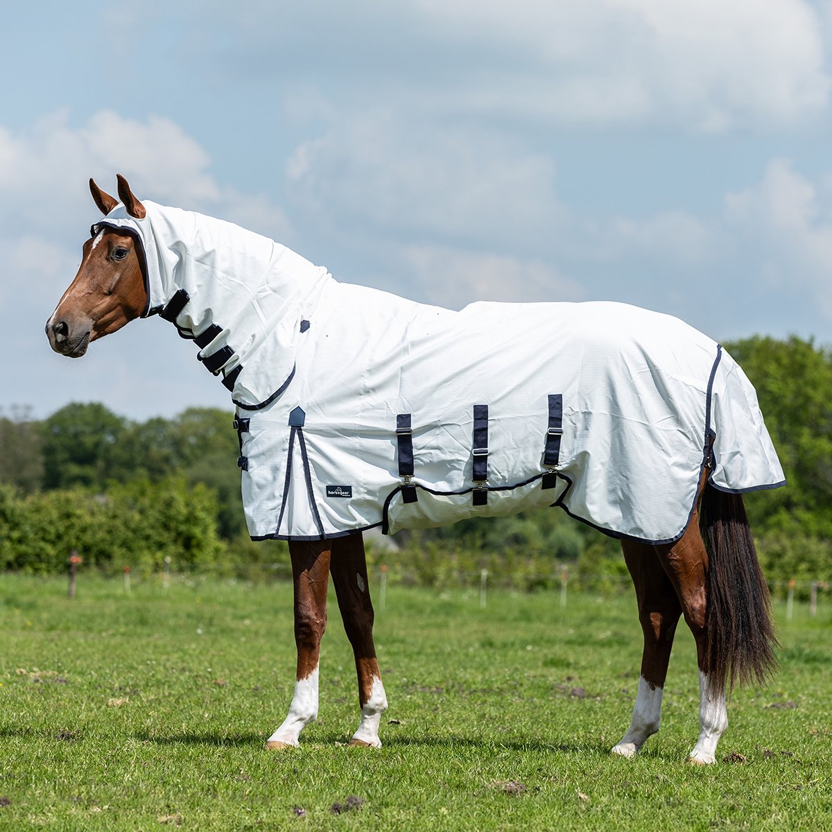 Horsegear Sweet Itch Full Neck eczeemdeken voor paarden
