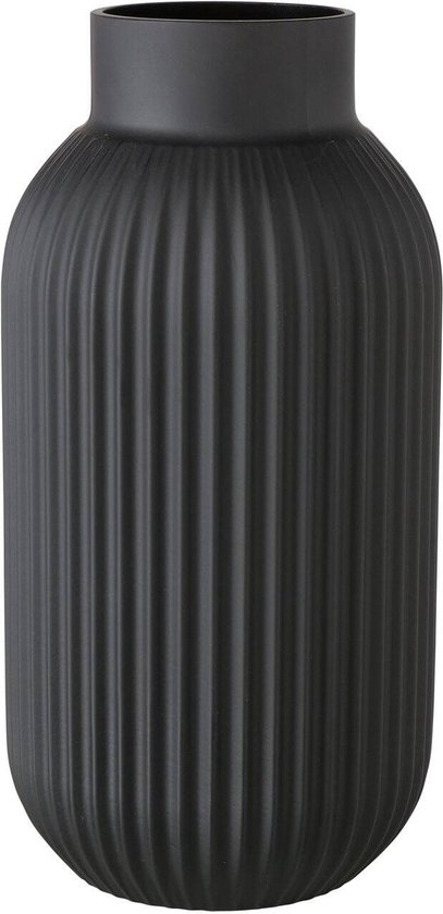 Vase noir NORDIKA, verres