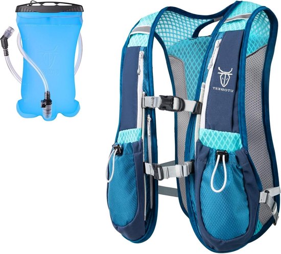 Sac à Dos D'Hydratation Zelnff - 2L Poche à Eau | Pour Course, Vélo, Randonnée | Léger 240g