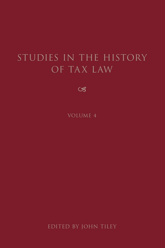 Studies In The History Of Tax Law - cover