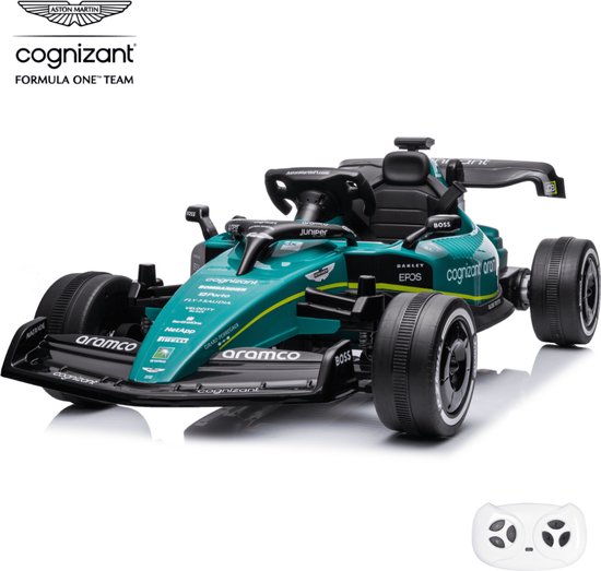 Foto: Aston martin formule 1 kinderauto 12v afstandsbediening 1 tot 6 jaar