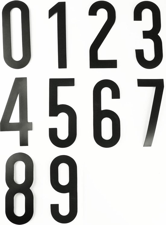 Zelfklevende Letters & Cijfers (per stuk