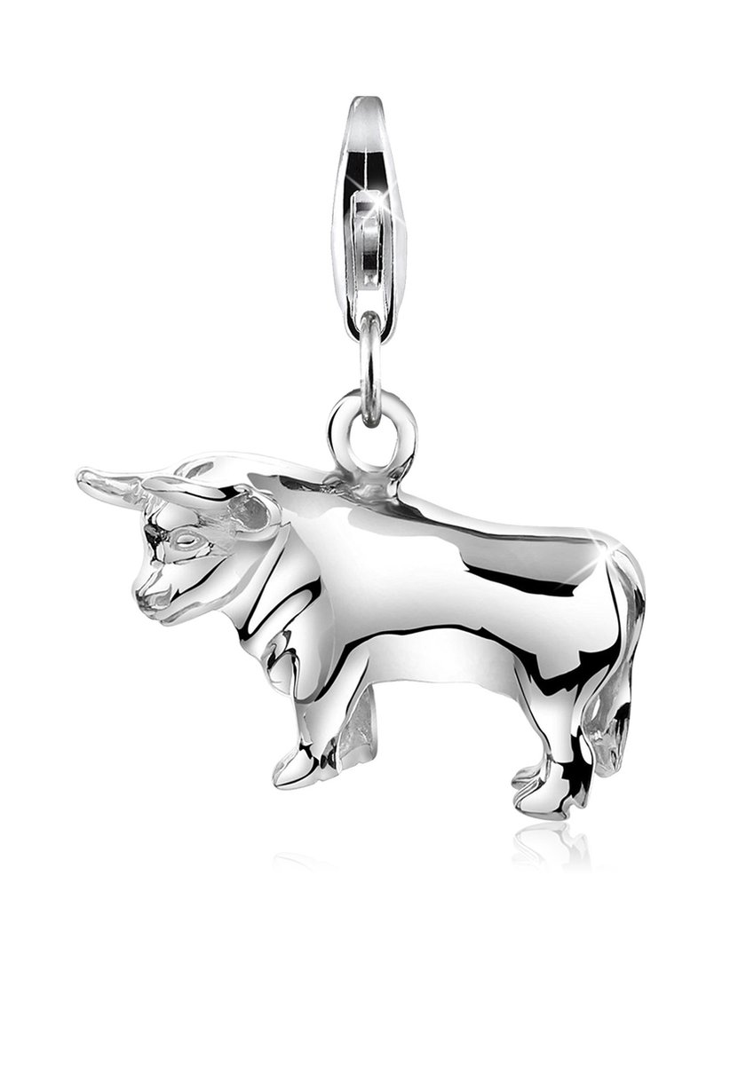 Nenalina - Bedel - Anhänger Sternzeichen Stier Taurus 925 Silber - Dames