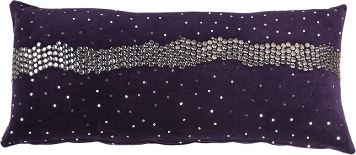 Kussen Diamant Fever Paars | 35 X 80