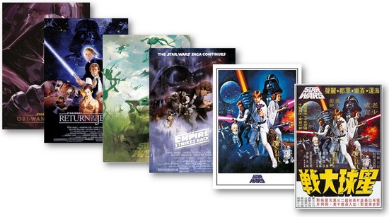 Star Wars-4-Episode IV-A New Hope-Movie-Poster-61x91.5cm.